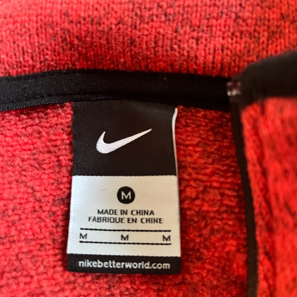 Nike burnt orange athletic sweater. - Picture 4 of 9